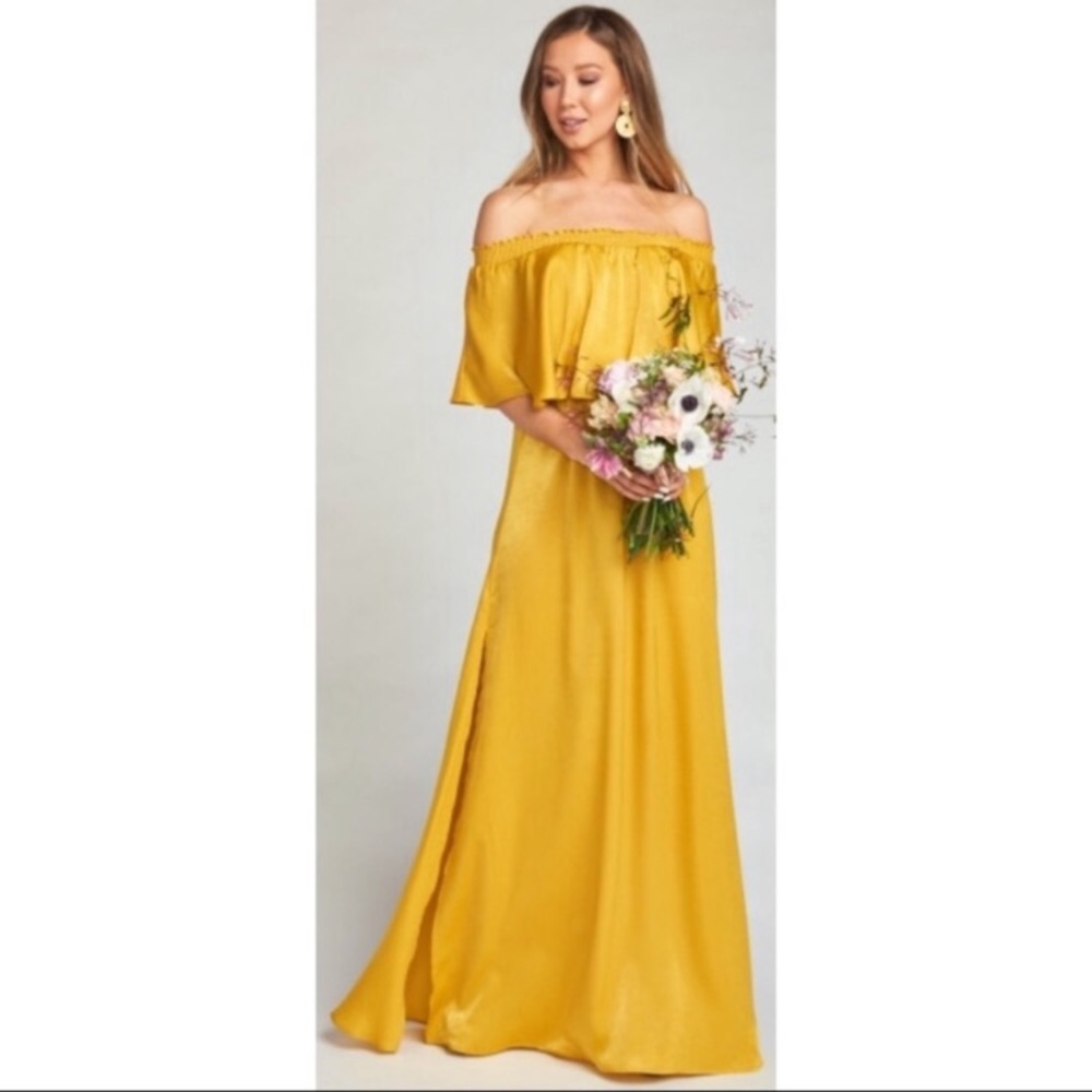 Show me your mumu bridesmaid dress hacienda size small